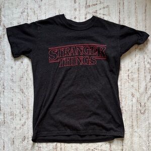 Stranger Things Black T-Shirt
